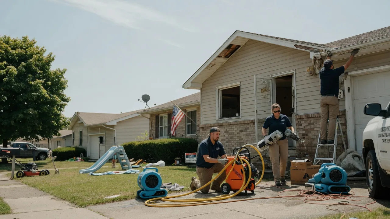 Water Damage Restoration in Mcconnell, IL near me